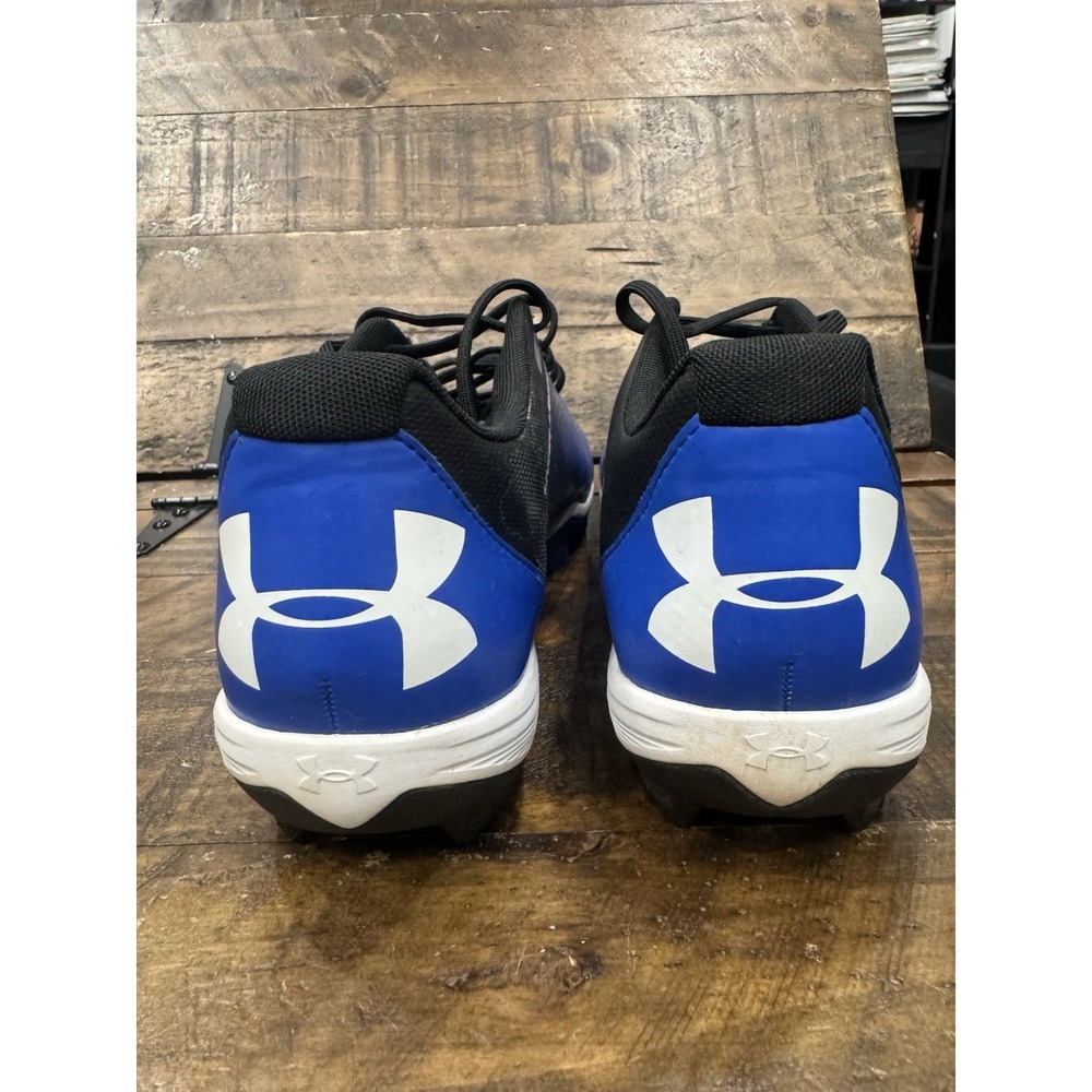 Under Armour UA Leadoff Low RM Baseball Cleats- Men's Shoe Size 12 Blue Used - Picture 6 of 10
